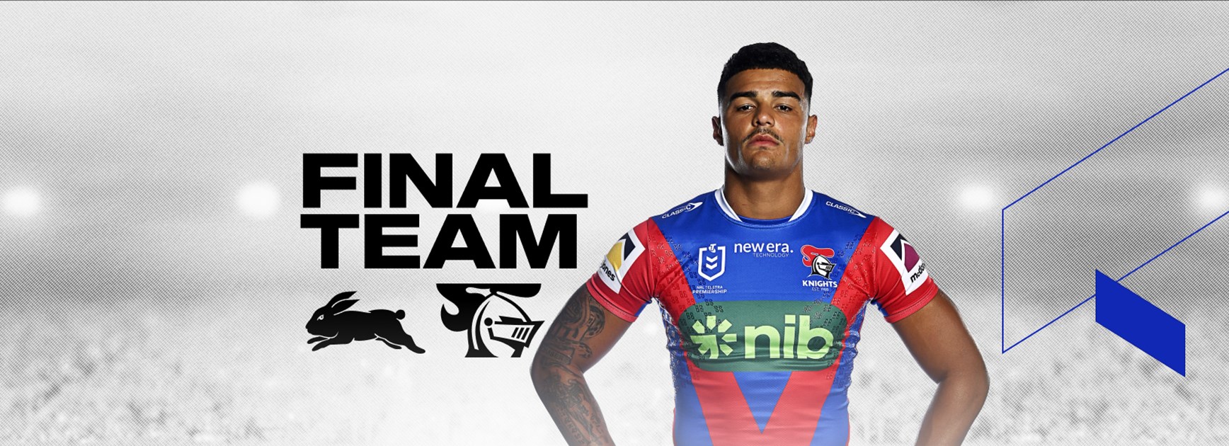 NRL Final Team: Rabbitohs v Knights