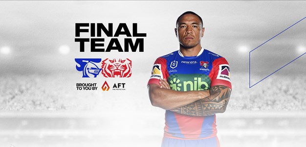 NRL Final Team: Knights v Tigers