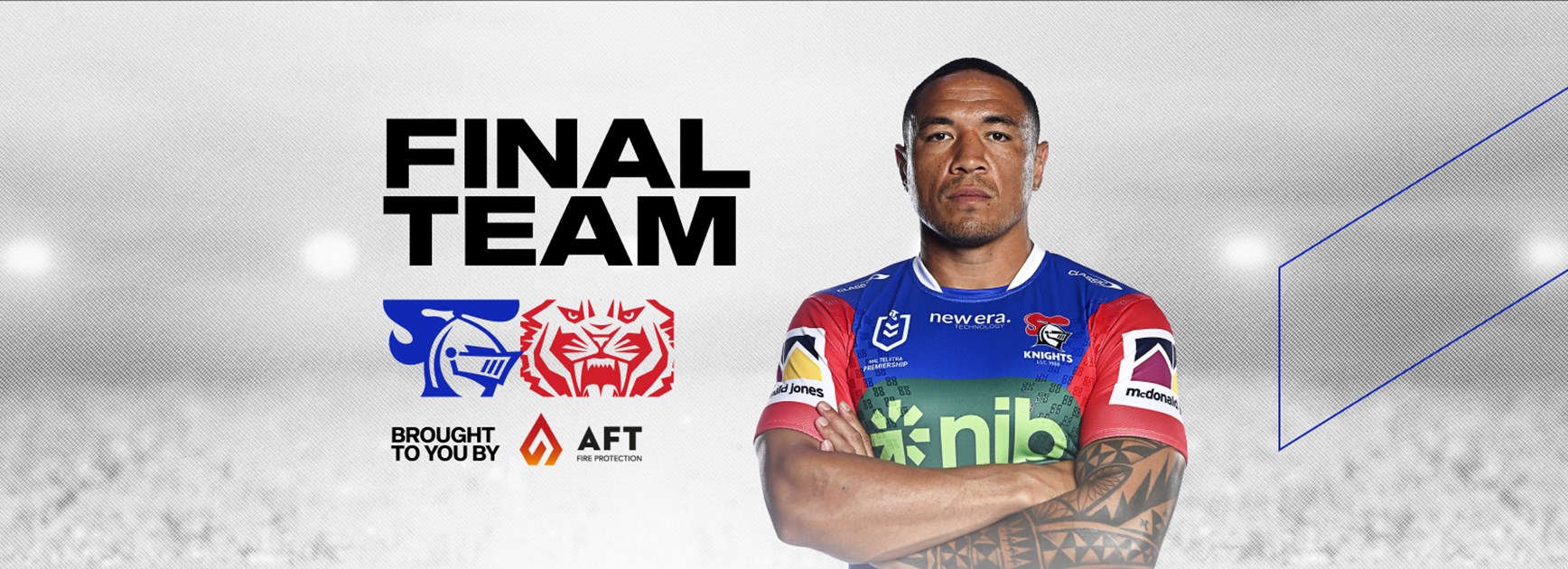 NRL Final Team: Knights v Tigers