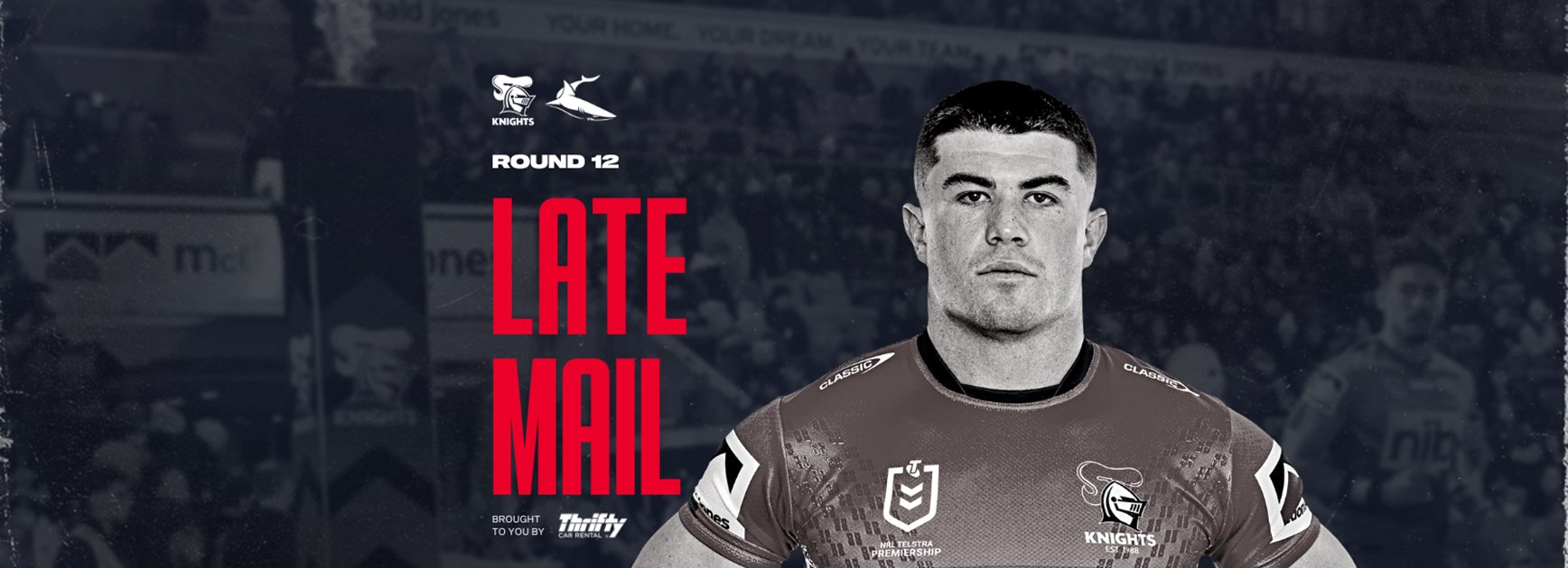 Late Mail: Team confirmed for Sharks batle