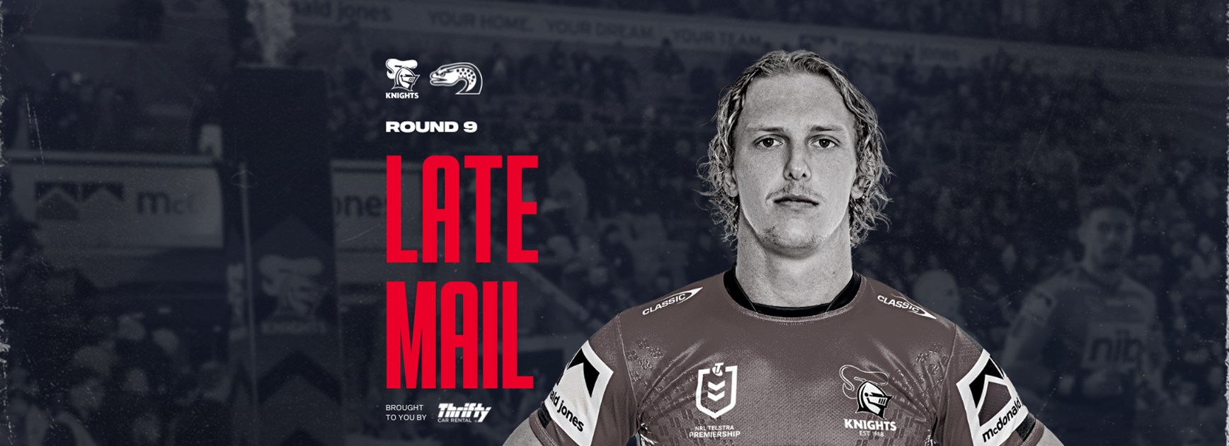 Late Mail: Late change in the forwards