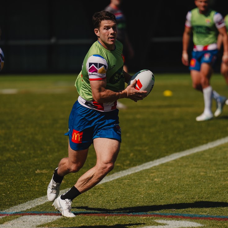 Gallery: Knights put in the work ahead of final round clash