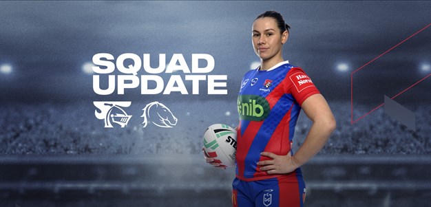 NRLW Squad Update: Knights v Broncos