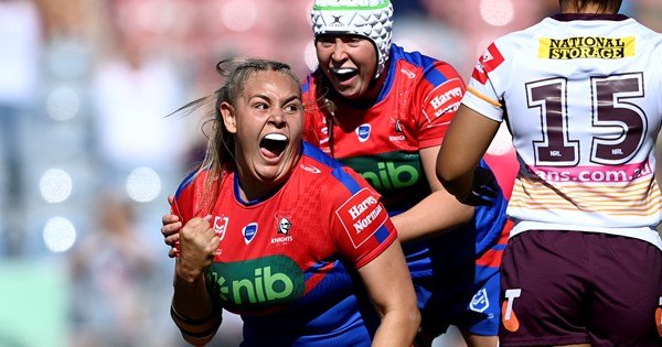 NRLW 2022: Match report, Brisbane Broncos, Newcastle Knights