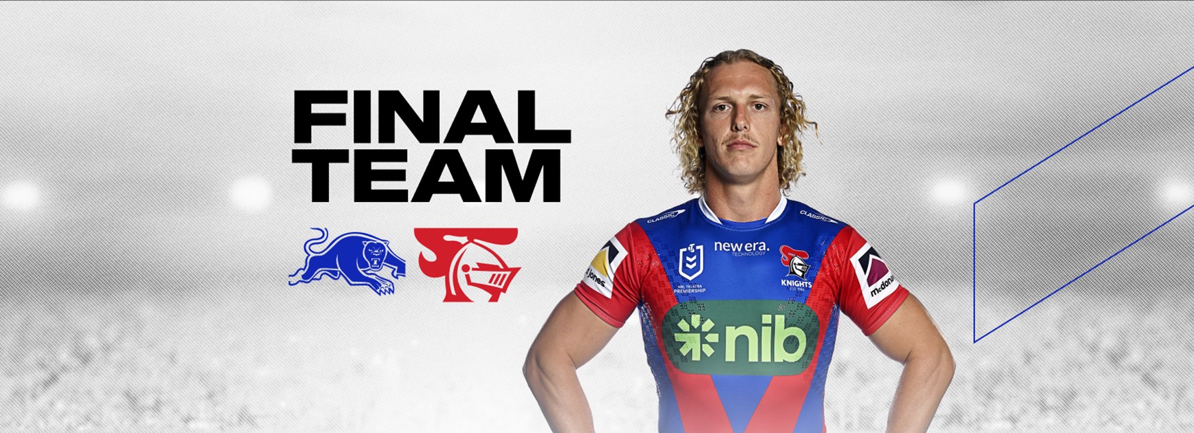 NRL Final Team: Panthers v Knights