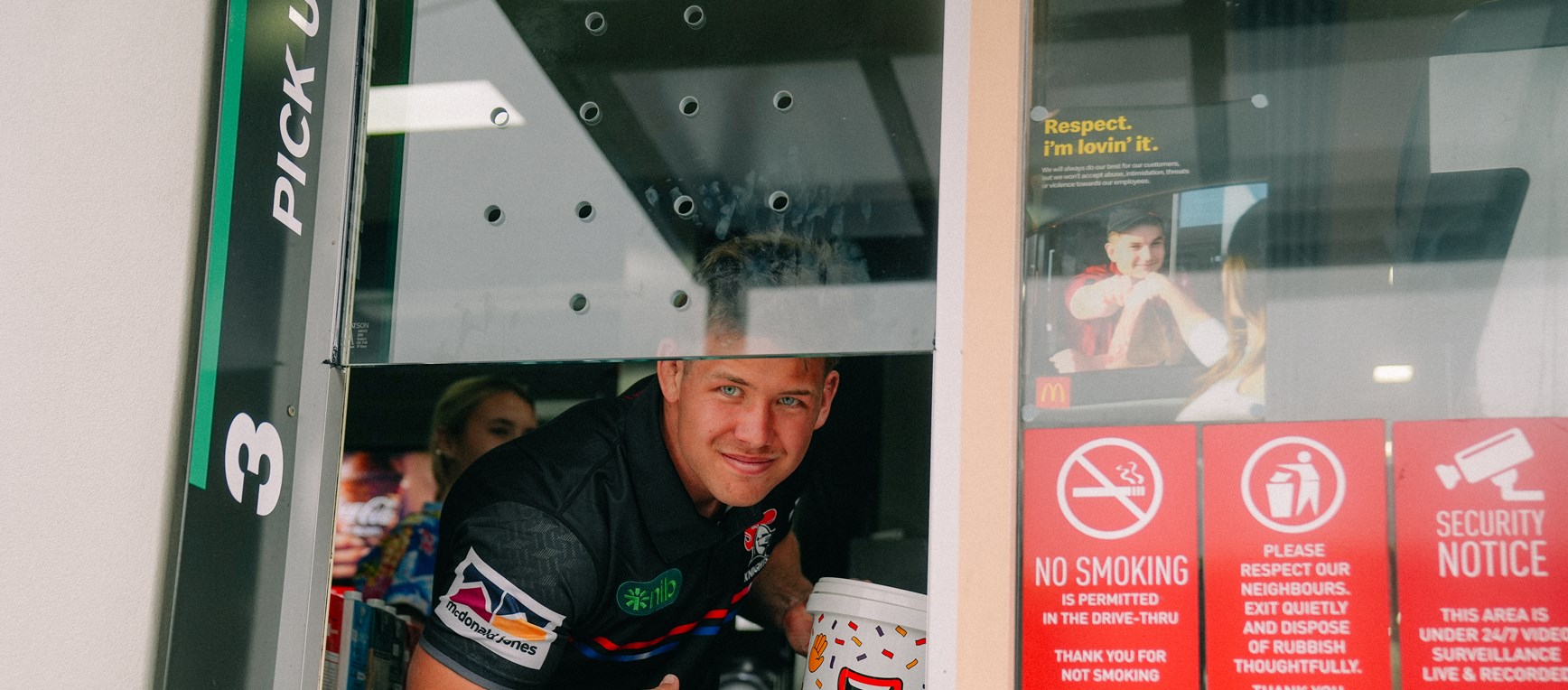 Knights players take part in McHappy Day