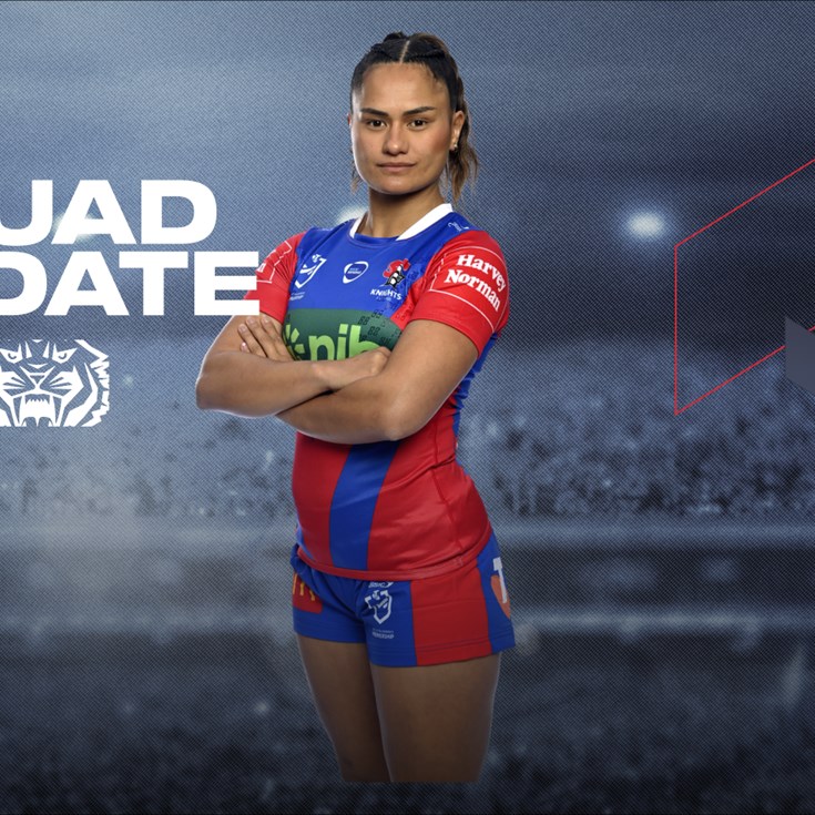 NRLW Squad Update: Knights v Tigers