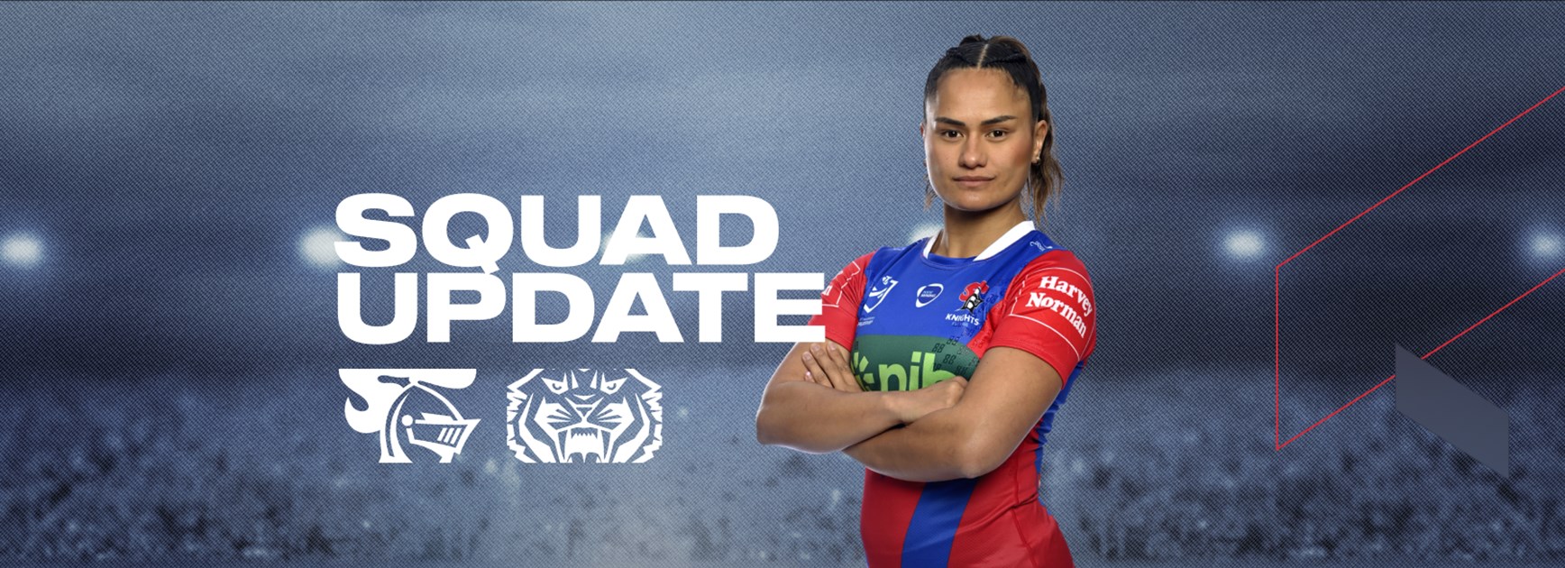 NRLW Squad Update: Knights v Tigers