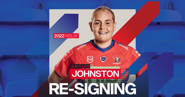 Knights Re-sign Caitlan Johnston 