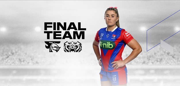 NRLW Final Team: Knights v Tigers