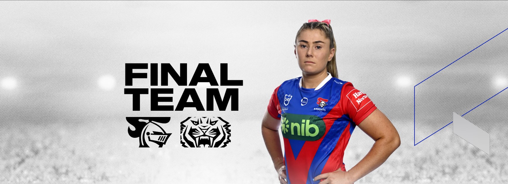 NRLW Final Team: Knights v Tigers