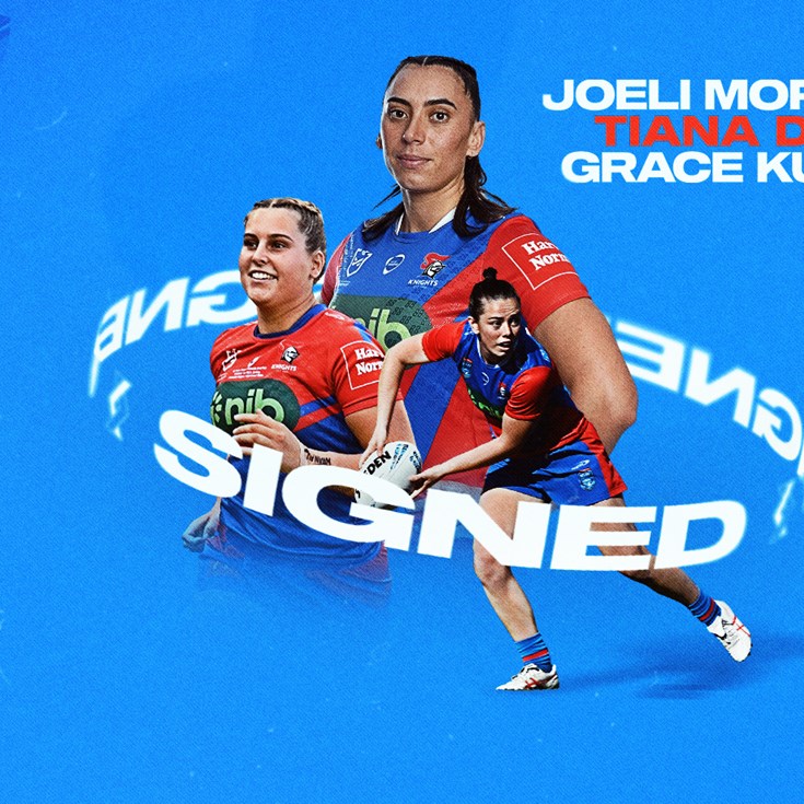 Knights secure key NRLW signatures