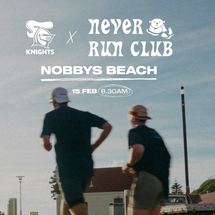 Pound the Pavement with the Knights x Never Run Club