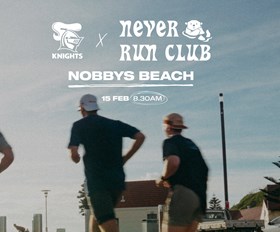 Pound the Pavement with the Knights x Never Run Club