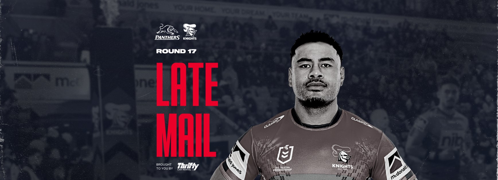 Late Mail: Team confirmed for Panthers battle