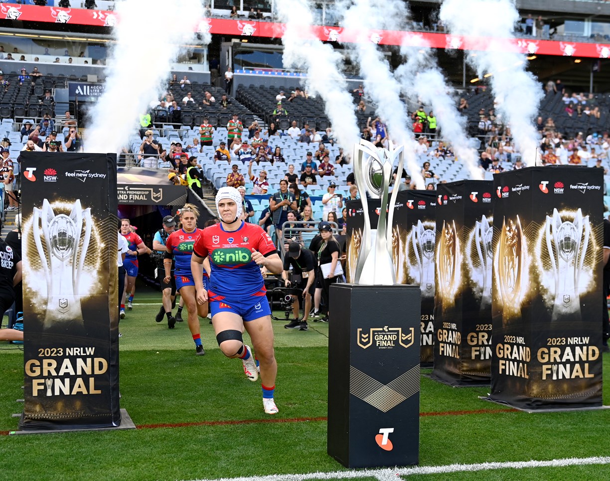 Gallery: Knights lift the NRLW premiership at Accor Stadium | Knights