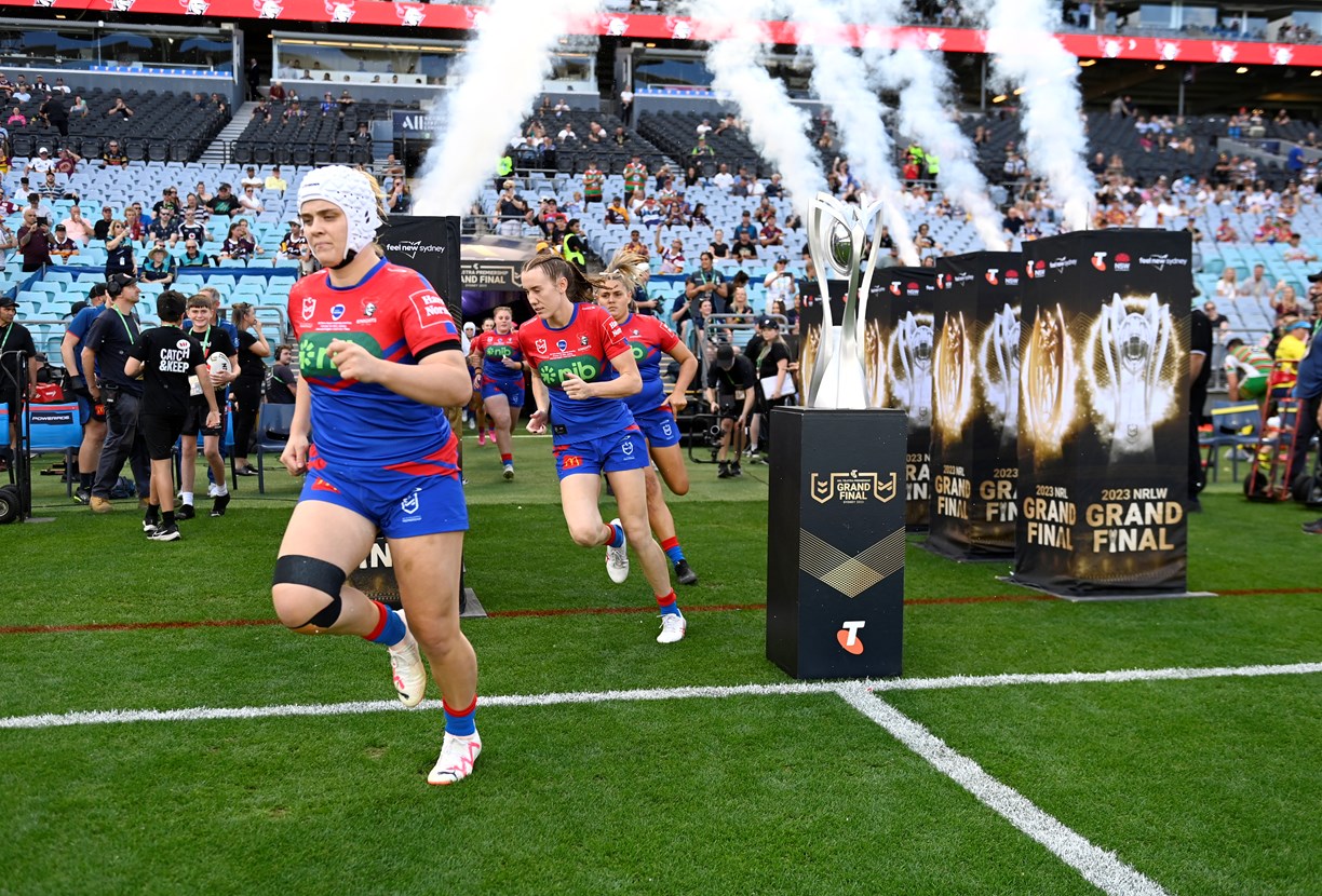 Gallery: Knights lift the NRLW premiership at Accor Stadium | Knights