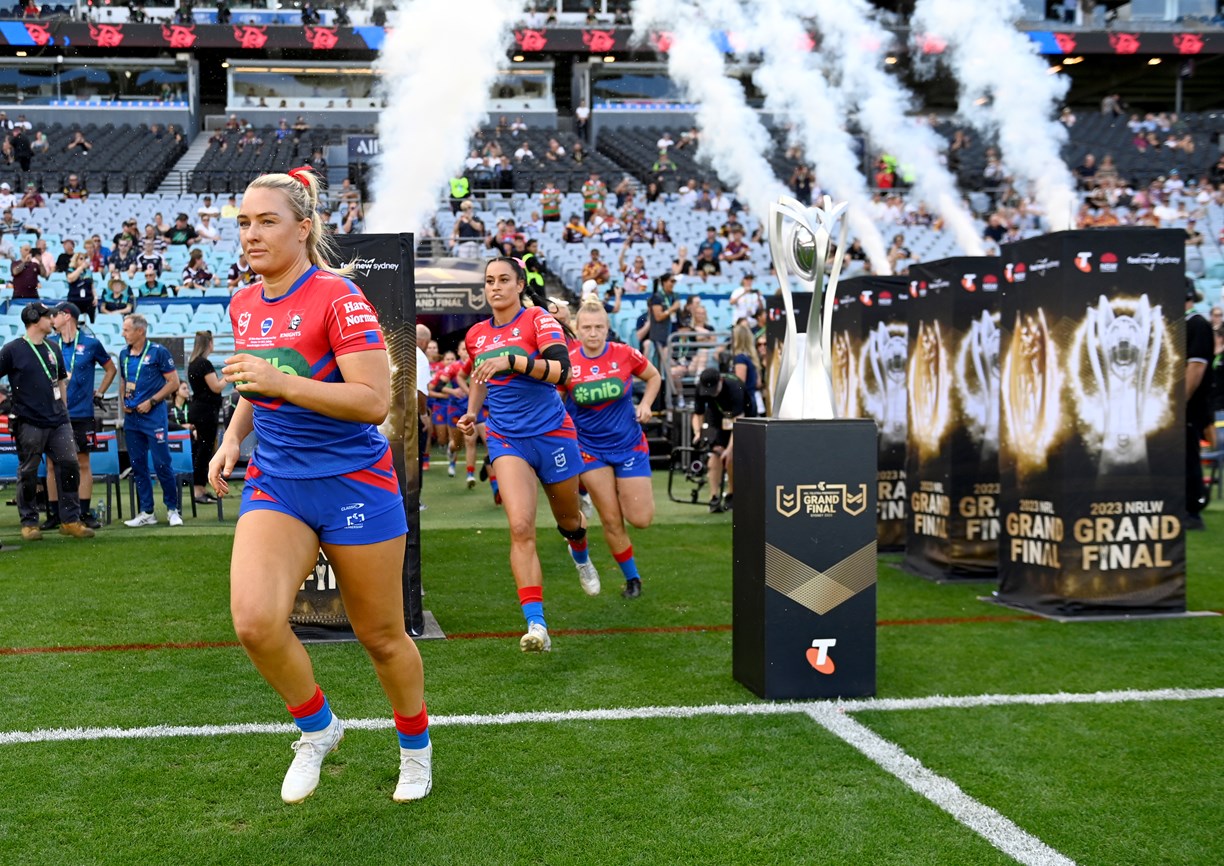 Gallery: Knights lift the NRLW premiership at Accor Stadium | Knights