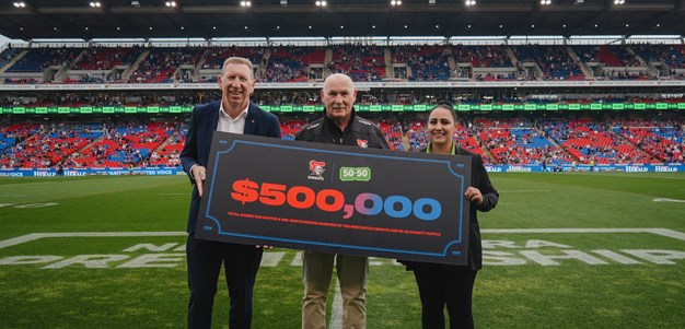 Record donations see Knights and 50-50 surge past milestone