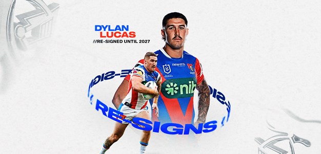 Dylan Lucas re-signs