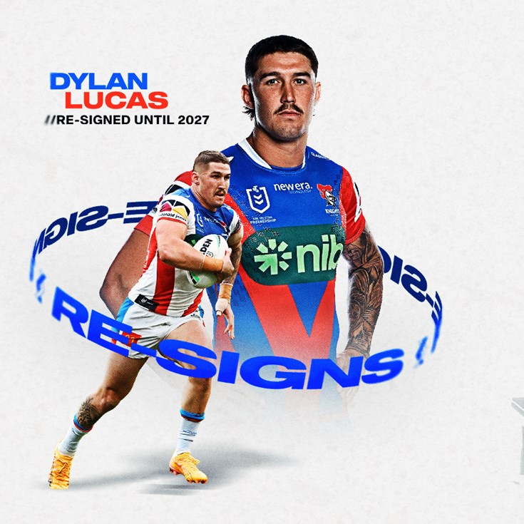 Dylan Lucas re-signs