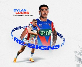 Dylan Lucas re-signs