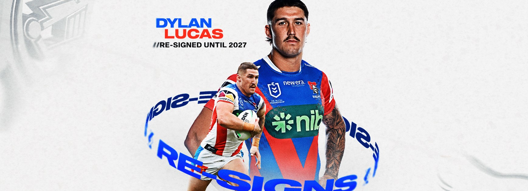 Dylan Lucas re-signs