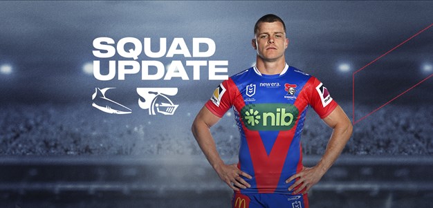 NRL Squad Update: Sharks v Knights