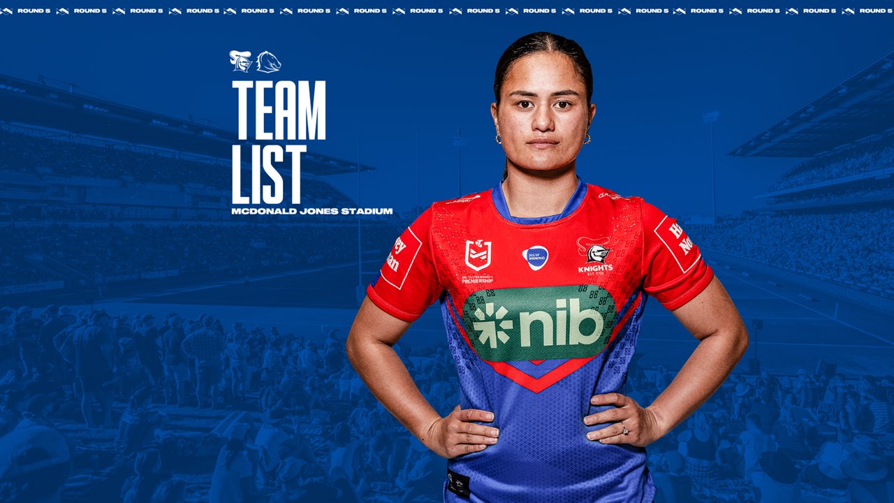 NRLW team list wests tigers vs broncos