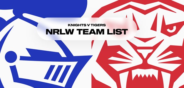 Knights v Tigers Round 6 NRLW team list