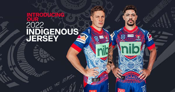 Newcastle knights sale 2020 indigenous jersey