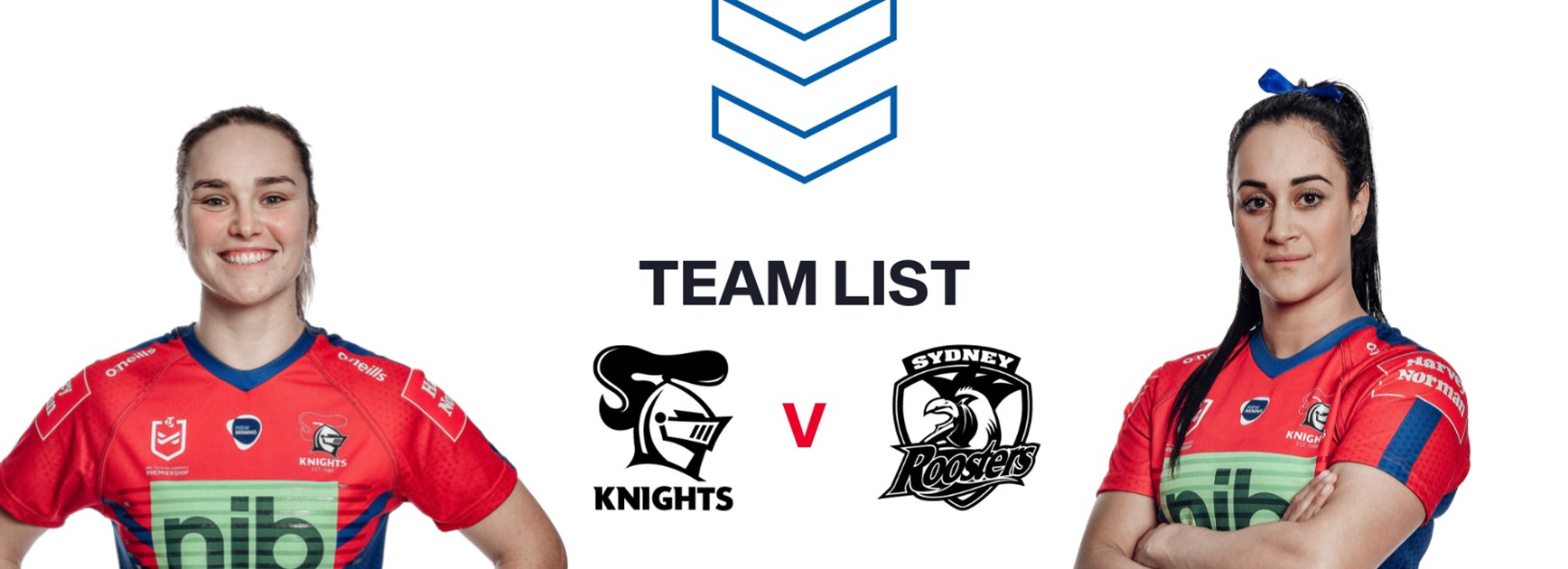 Knights v Roosters Round 4 NRLW Team List