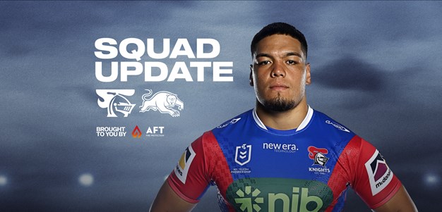 NRL Squad Update: Knights v Panthers