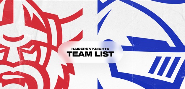 Raiders v Knights Round 2 NRLW team list