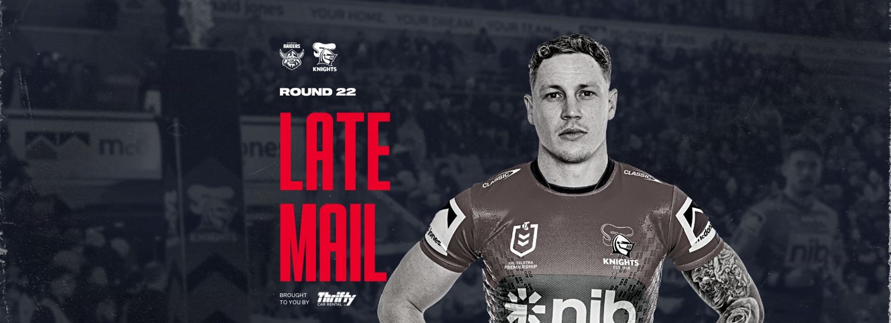 NRL Late Mail: Team confirmed for Raiders clash