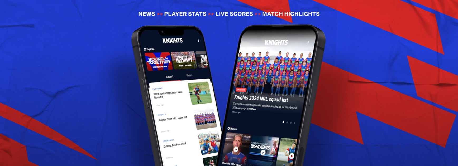 Download the official Knights app