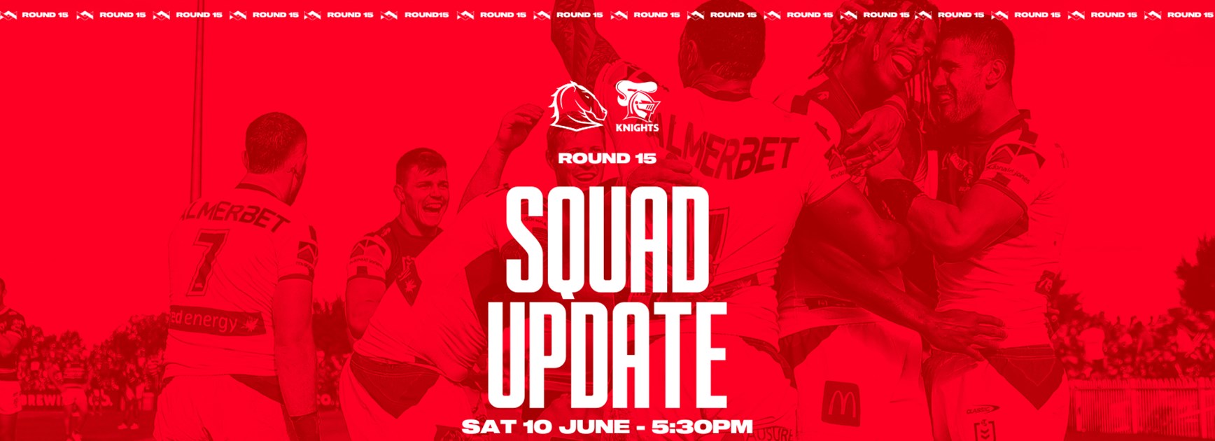 Squad Update: Team reduced ahead of Broncos battle