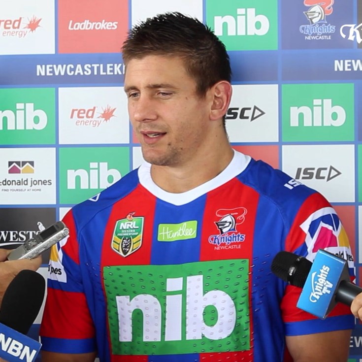 Press conference: Jacob Lillyman on Eels trial