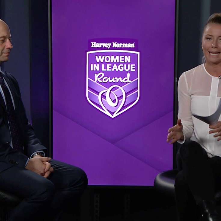 Greenberg talks Harvey Norman Women in League Round