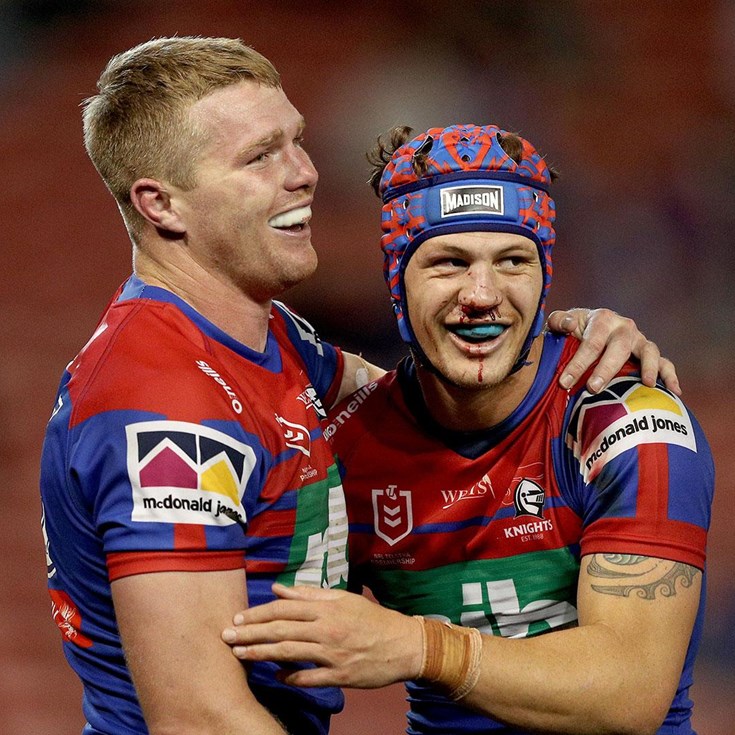 Highlights: Ponga runs riot in big Knights victory