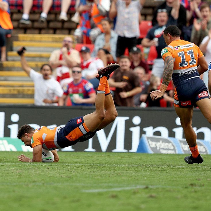 Shibasaki is there as Ramsey spills the kick