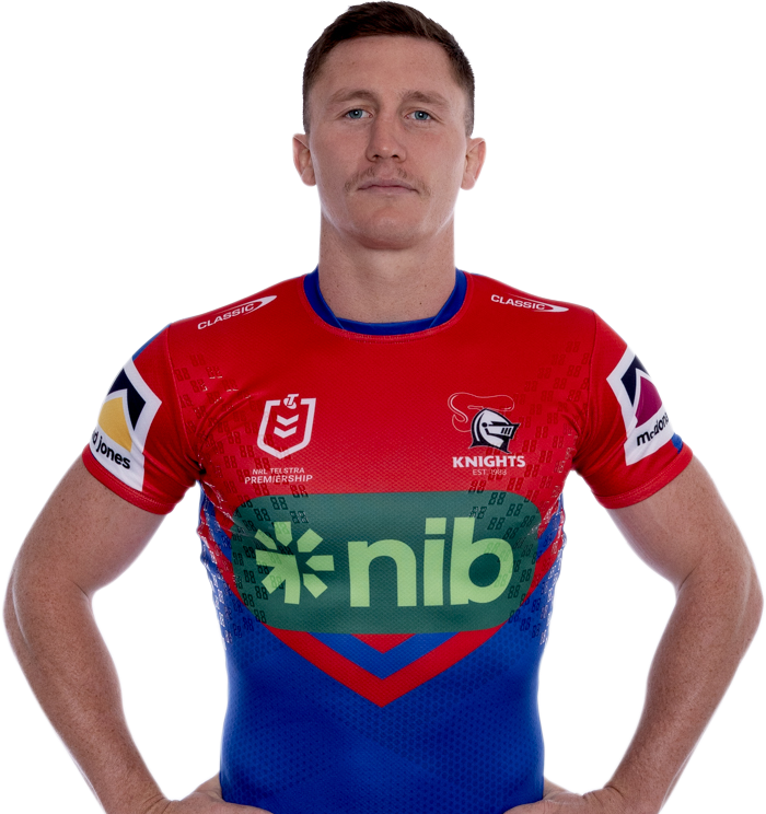 Official NRL profile of Tyson Gamble for Newcastle Knights Knights