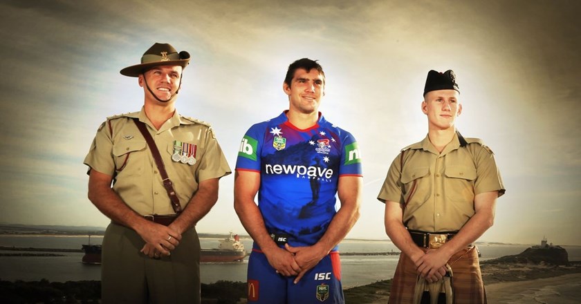 Knights to don ANZAC commemorative jersey