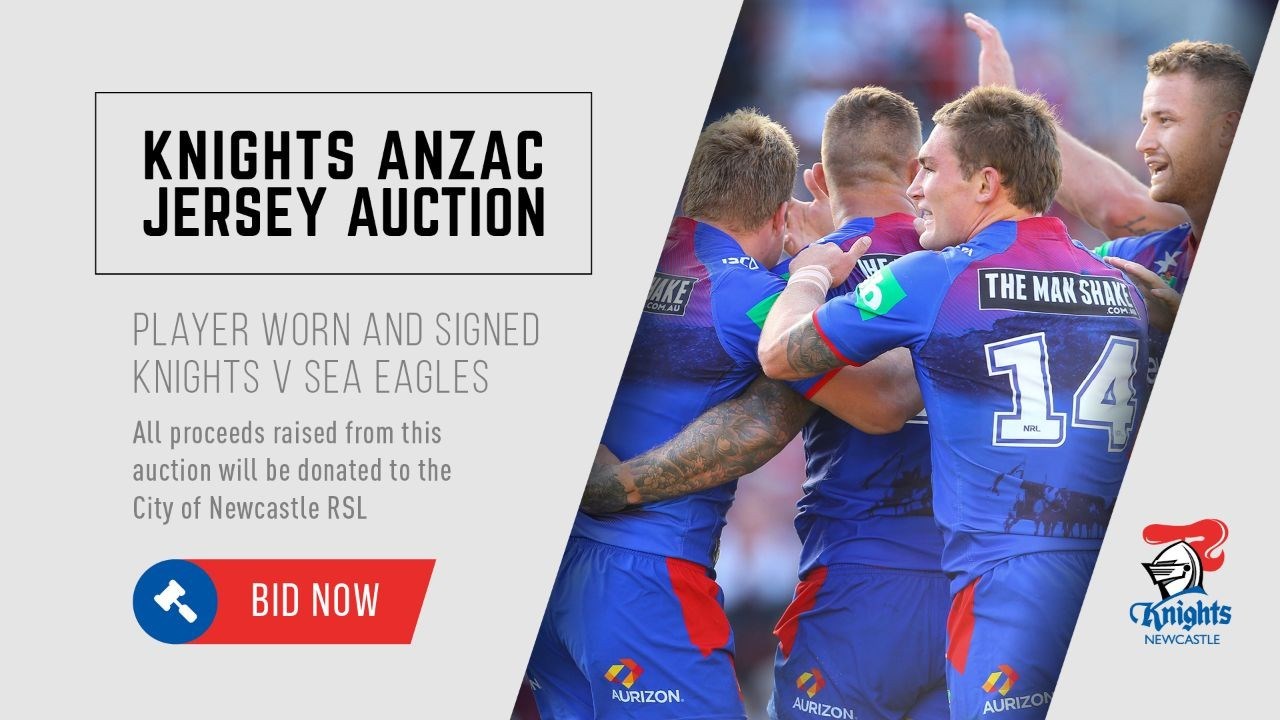 ANZAC jersey charity auction